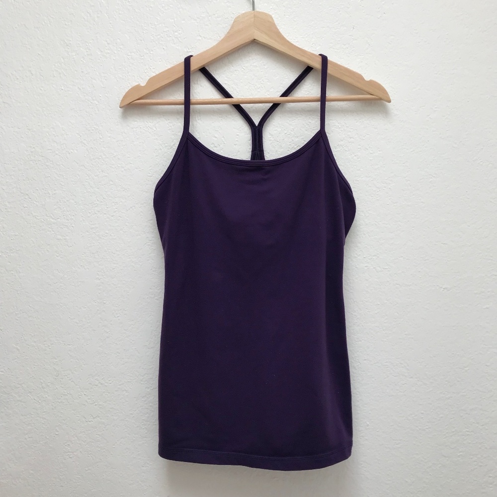 Lululemon Power Y Tank in Purple